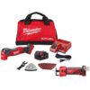 Milwaukee 2836-21-2627-20 M18 FUEL 18V Lithium-Ion Cordless Brushless Oscillating Multi-Tool Kit with Drywall Cut Out Tool (2-Tool)