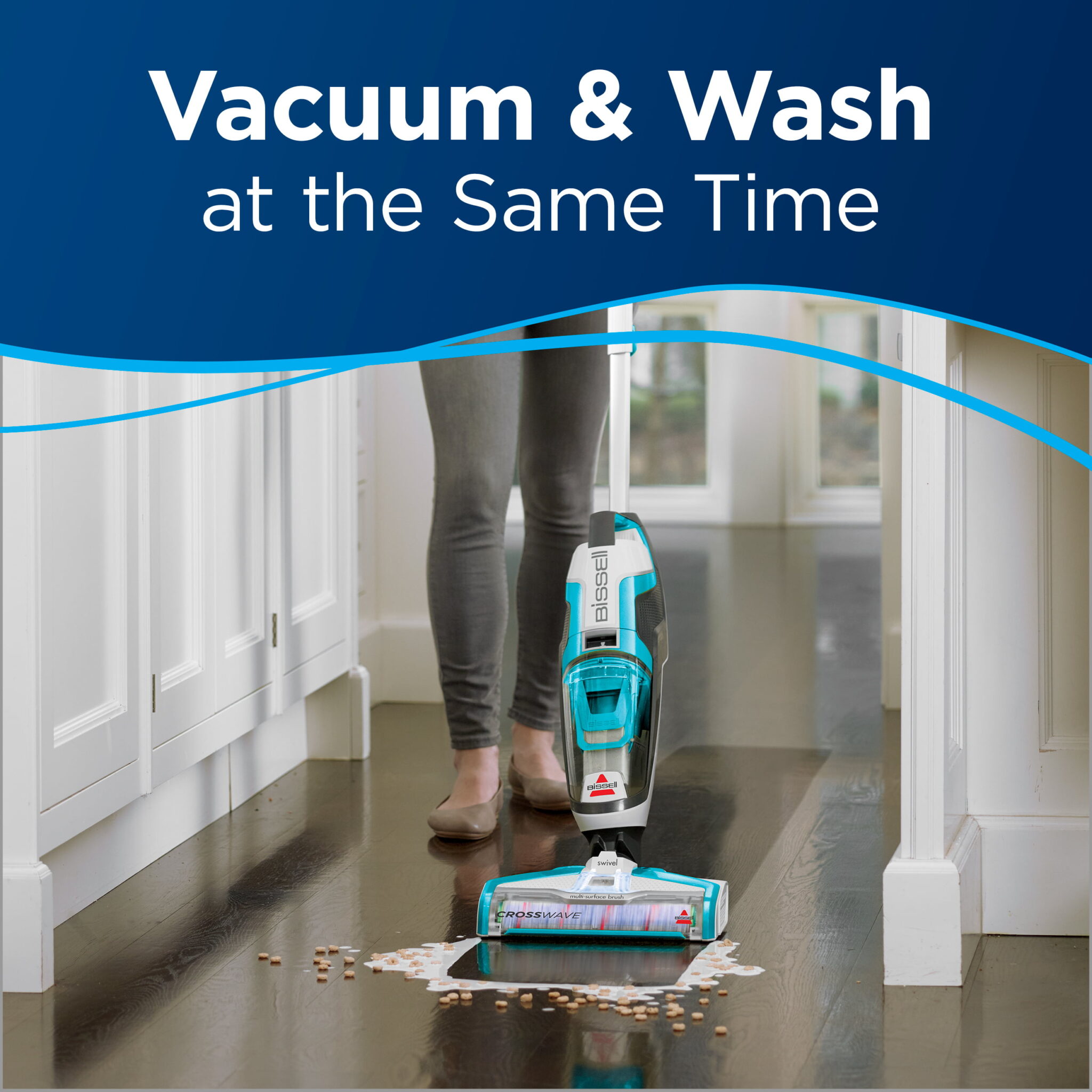 BISSELL CrossWave AllinOne MultiSurface Wet Dry Vac 2211W
