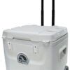Igloo 52 Qt 5-Day Marine Ice Chest Cooler with Wheels, White