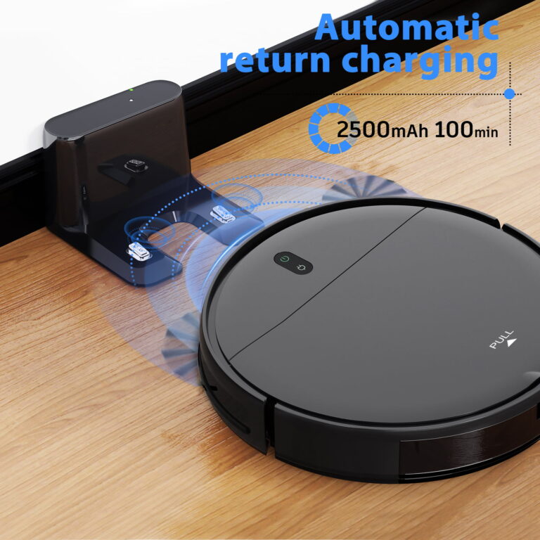 ONSON Robot Vacuum Cleaner, 2 in 1 Robot Vacuum and Mop Combo, With