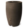 Algreen Athena Rain Barrel, Brownstone