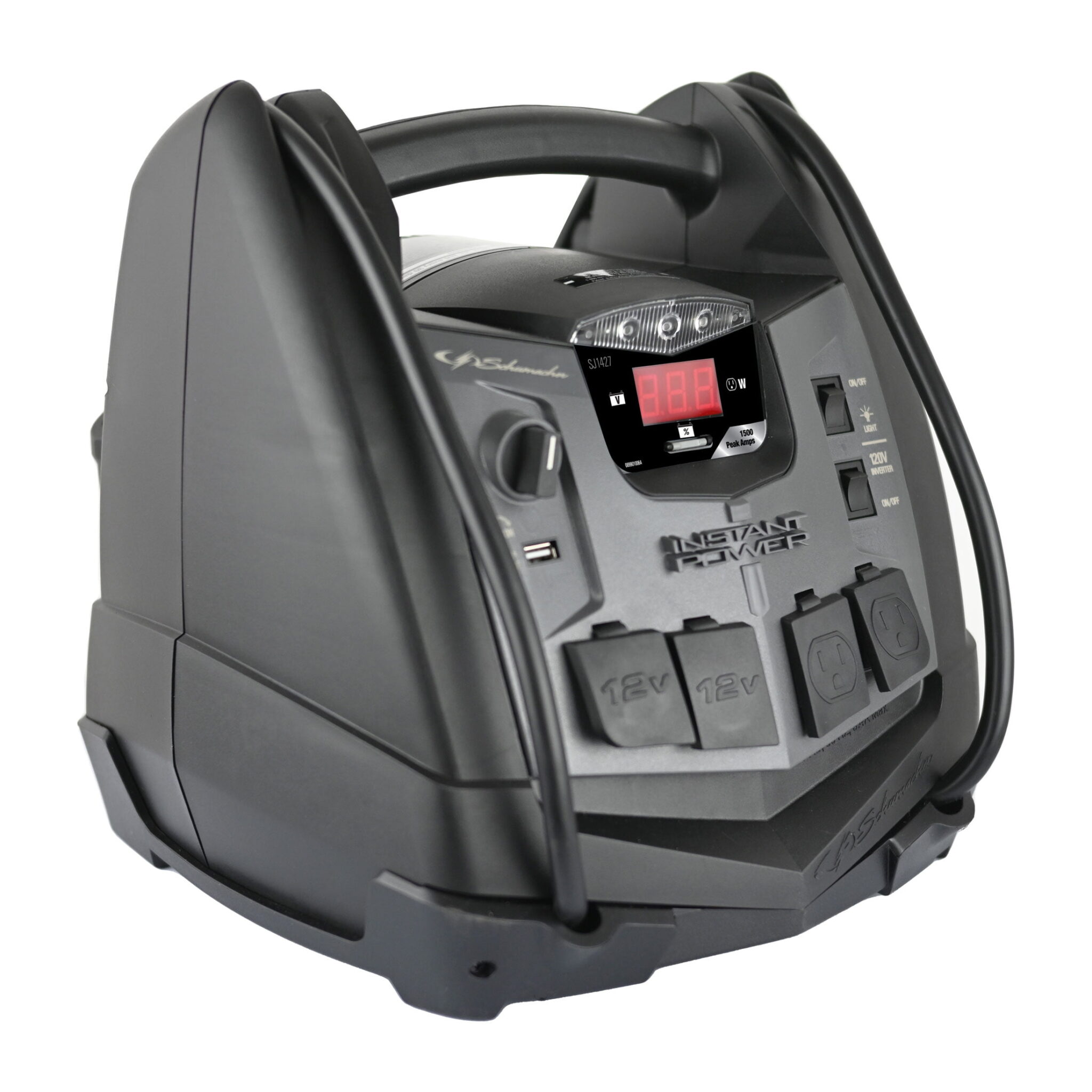 Schumacher SJ1427 6in1 Portable Power Station and 1500 Peak Amp Jump