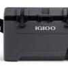 Igloo Overland 72 Quart Ice Chest Cooler with Wheels, Gray