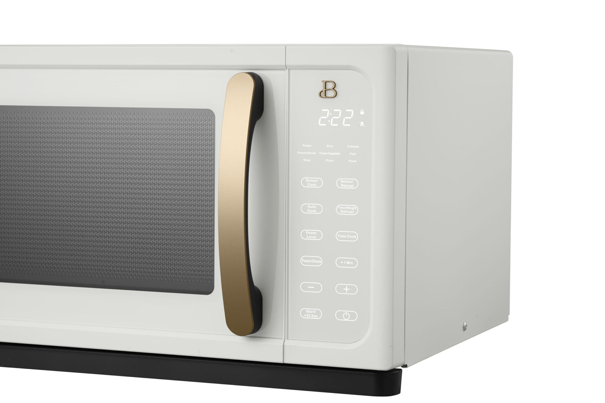 Beautiful 1.1 Cu ft 1000 Watt, Sensor Microwave Oven, White Icing by ...