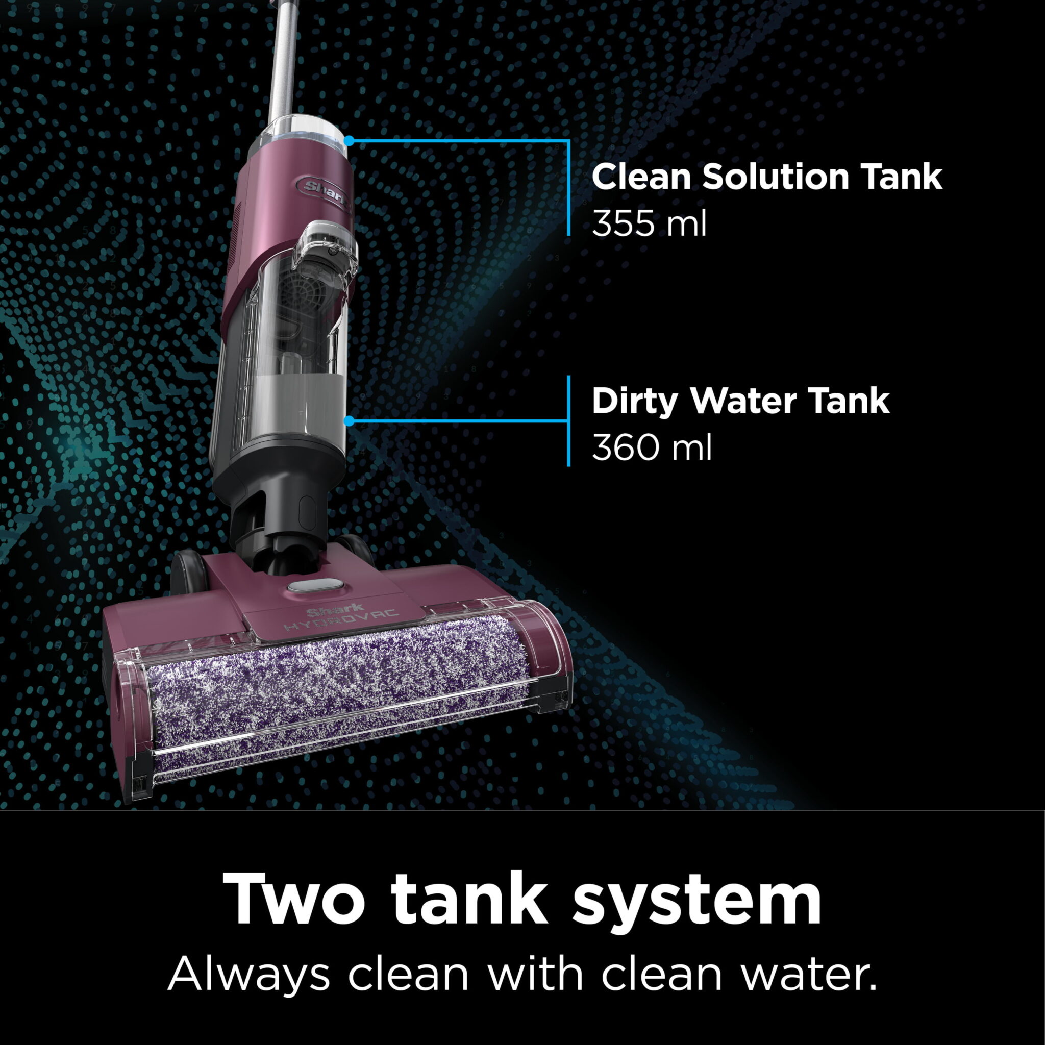 Shark HydroVac™ 3in1 Vacuum, Mop & SelfCleaning Corded System, with