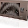 AC Infinity AIRTAP T4, Quiet Register Booster Fan with Thermostat Control. Heating Cooling AC Vent. Fits 4” x 10” Register Holes.