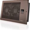AC Infinity AIRTAP T6, Quiet Register Booster Fan with Thermostat Control. Heating Cooling AC Vent. Fits 6" x 10" Register Holes. Bronze