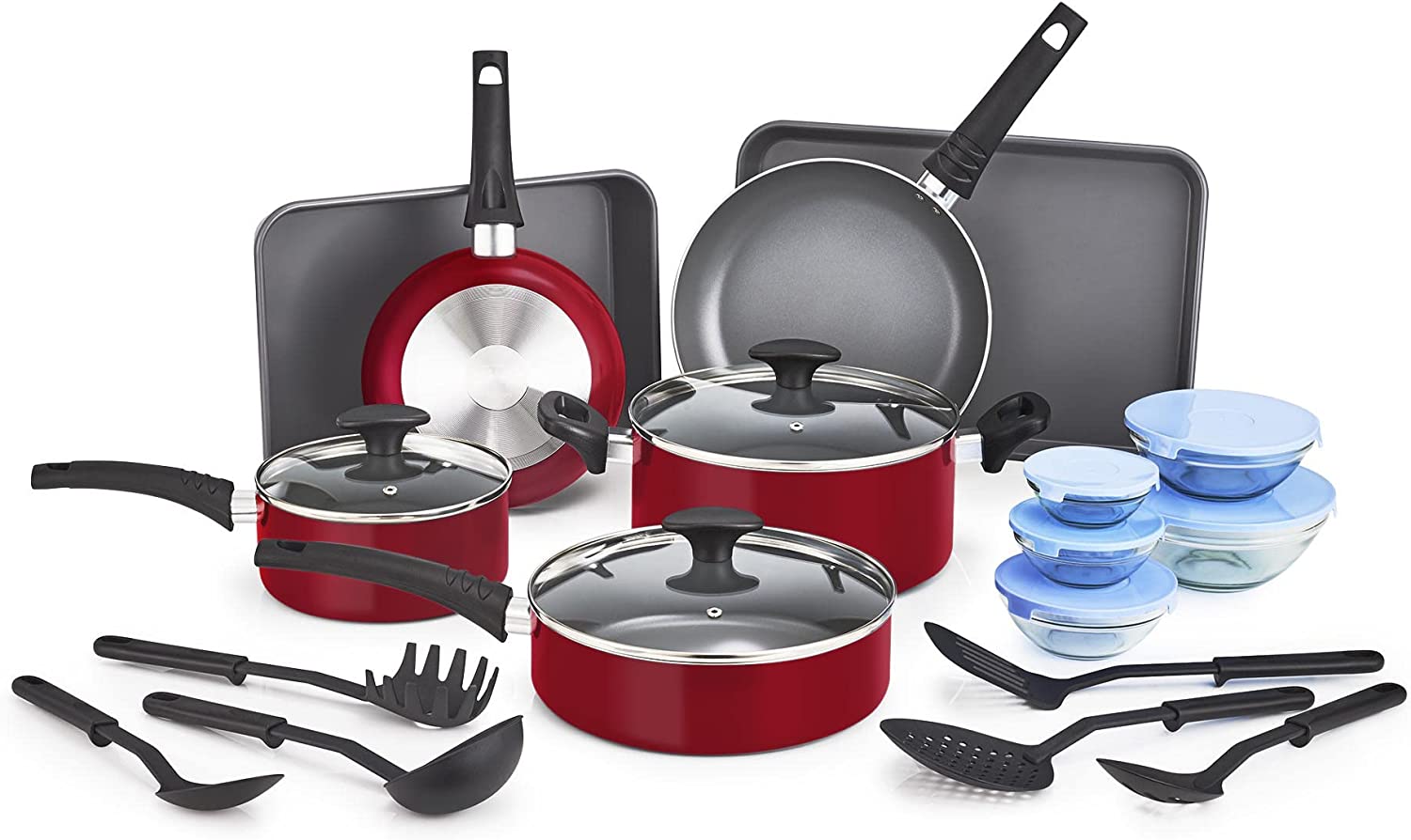 https://bigbigmart.com/wp-content/uploads/2023/06/BELLA-Nonstick-Cookware-Set-with-Glass-Lids-Aluminum-Bakeware-Pots-and-Pans-Storage-Bowls-Utensils-Compatible-with-All-Stovetops-21-Piece-Red.jpg