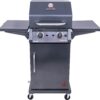 Char-Broil 463655621 Performance TRU-Infrared 2-Burner Cabinet Style Liquid Propane Gas Grill, Metallic Gray