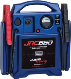 Clore Automotive Jump-N-Carry JNC660 1700 Peak Amp 12 Volt Jump Starter, Blue