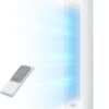 Dreo Nomad One Tower Fan with Remote, 24ft/s Velocity Quiet Cooling Fan, 90° Oscillating 4 Speeds, Modes, 8H Timer, Bladeless Standing Floor Fans, White