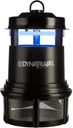 DynaTrap DT2000XLPSR Large Mosquito & Flying Insect Trap – Kills Mosquitoes, Flies, Wasps, Gnats, & Other Flying Insects – Protects up to 1 Acre
