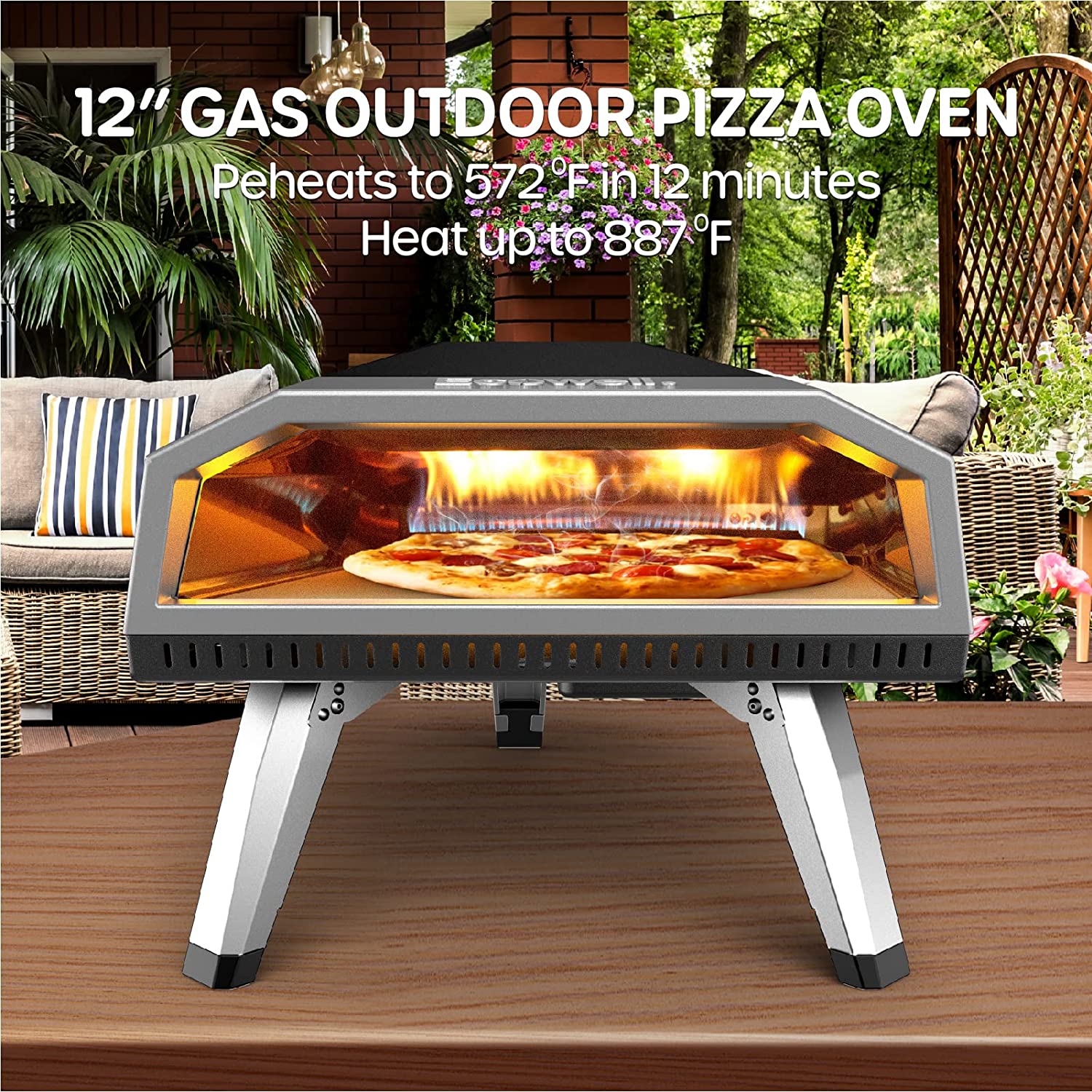 Infrared Thermometer for Wood-Fired Pizza Ovens