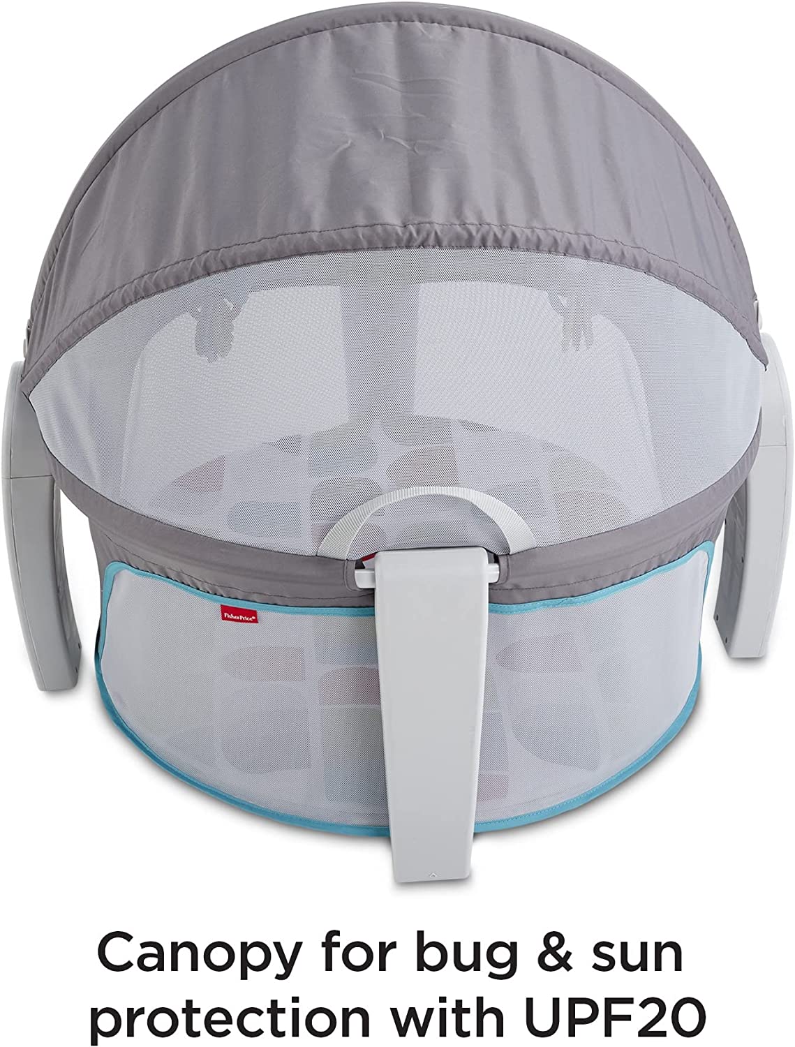  Fisher-Price Baby Portable Bassinet and Play Space On-the-Go  Baby Dome with Developmental Toys and Canopy,Color Climbers (  Exclusive) : Baby