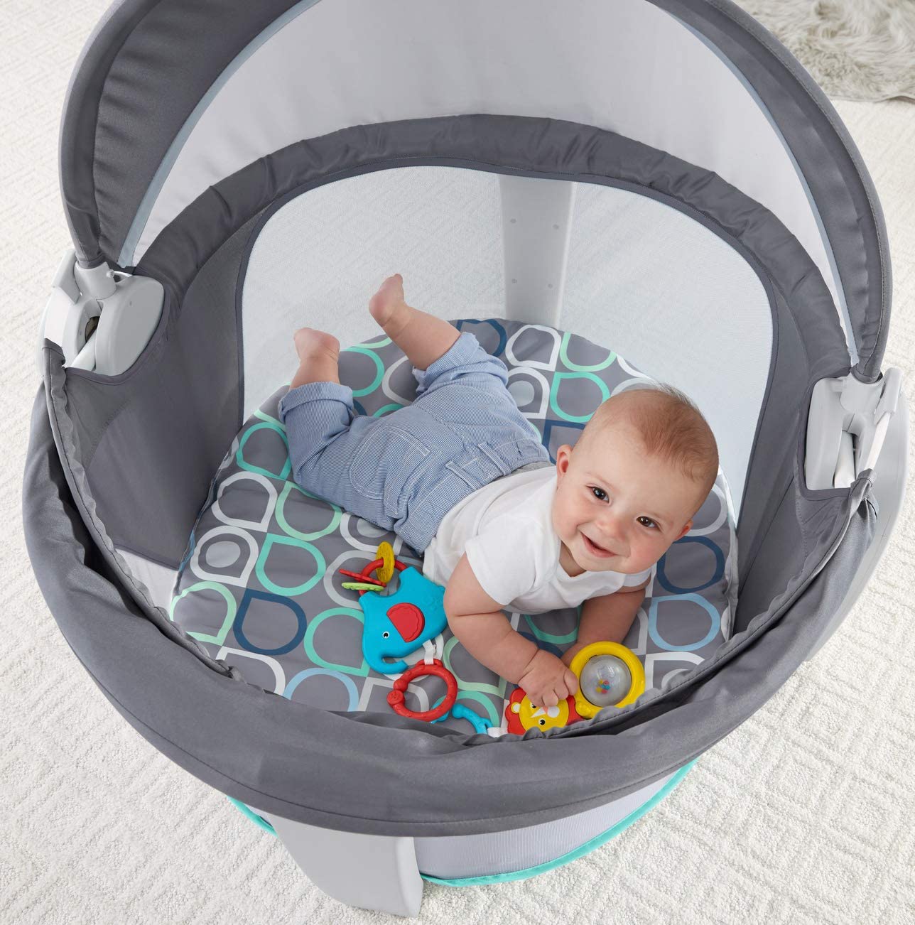  Fisher-Price - Domo portátil para bebé : Bebés