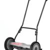 Great States 815-18 18-Inch 5-Blade Push Reel Lawn Mower, 18-Inch, 5-Blade, Grey