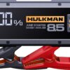 HULKMAN Alpha85 Smart Jump Starter 2000 Amp 20000mAh Car Starter for up to 8.5L Gas and 6L Diesel Engines with Boost Function for Totally Dead Battery 12V Lithium Portable Car Battery Booster Pack