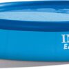 INTEX 28141EH Easy Set Inflatable Swimming Pool Set: 13ft x 33in – Includes 530 GPH Cartridge Filter Pump – Puncture-Resistant Material – 1926 Gallon Capacity – 26in Water Depth