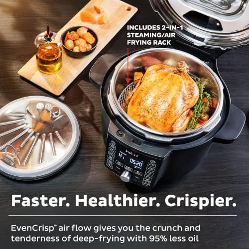 Foodi 6.5 qt Pressure Cooker, Steamer & Air Fryer w/ TenderCrisp