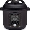 Instant Pot Pro 10-in-1 Pressure Cooker, Slow Cooker, Rice/Grain Cooker, Steamer, Sauté, Sous Vide, Yogurt Maker, Sterilizer, and Warmer, Includes Free App with over 1900 Recipes, Black, 8 Quart