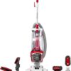 Kenmore DU2015 Bagless Upright Vacuum Lightweight Carpet Cleaner with 10’Hose, HEPA Filter, 4 Cleaning Tools for Pet Hair, Hardwood Floor, Red
