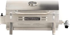 Masterbuilt MB20030819 Portable Propane Grill, Stainless Steel