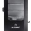 Masterbuilt MB20070122 40 inch Digital Electric Smoker with Window and Legs, Black