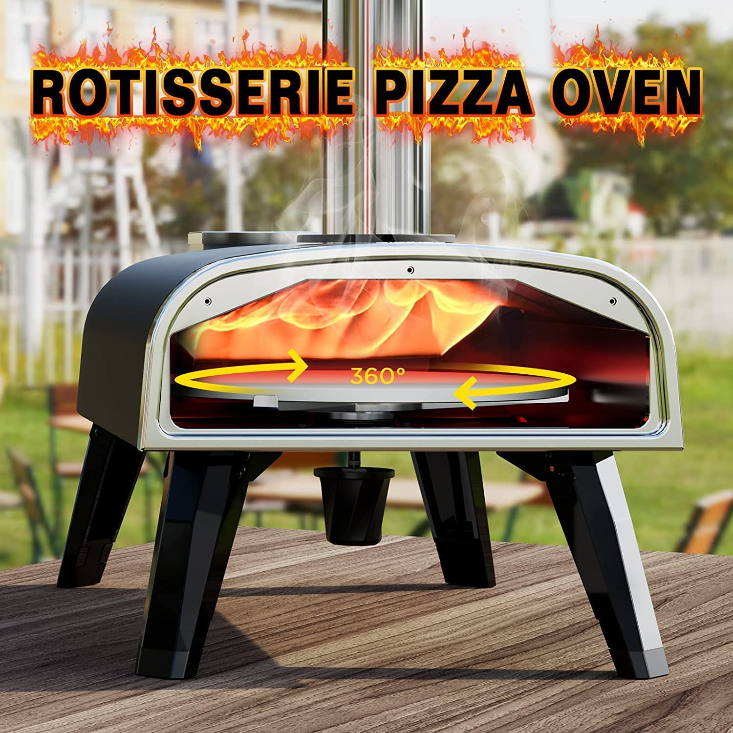 Assembled Residential Outdoor Pizza Ovens