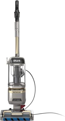Shark Rotator Vaccum Vacuum with Self Brushroll Powerful Pet Hair Pickup and HEPA Filter, Lift-Away Upright w/Duo Clean, Silver
