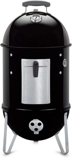 Weber 14-inch Smokey Mountain Cooker, Charcoal Smoker,Black