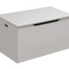 Badger Basket Kid's Wooden Flat Bench Top Toy and Storage Box 4.5 Cu ft. - White