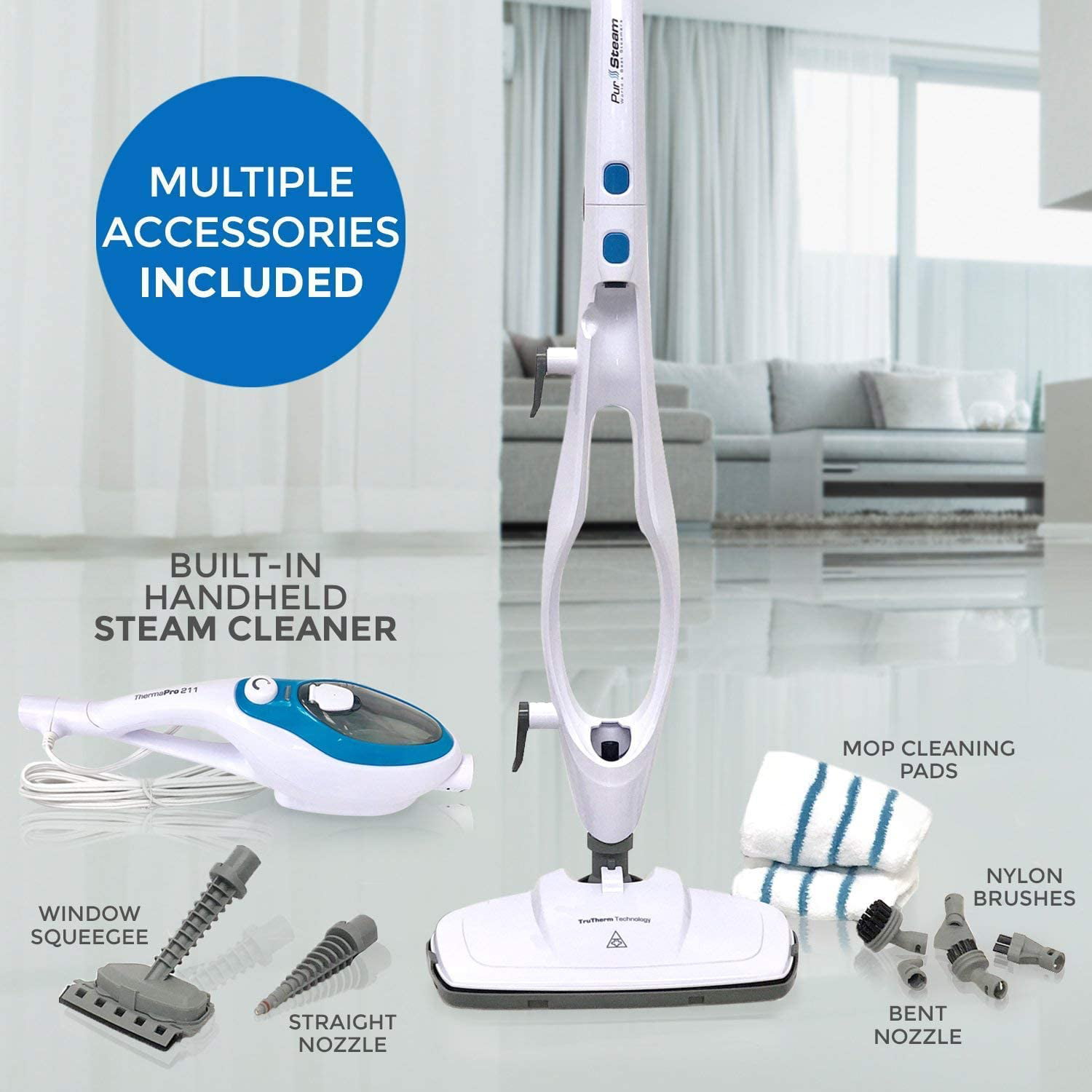 PurSteam Therma Pro 211 Mop Cleaner Instructions Manual