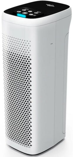 Membrane Solutions MS18 Air Purifier, Washable Pre-Filter with H13 True HEPA Air Filter for 413 Sq Ft Large Room, Reduces 99.97% Allergies Pet Dander Smoker