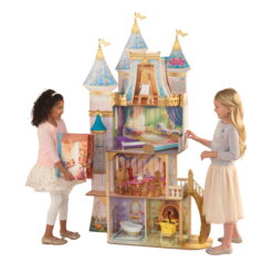 KidKraft Disney Princess Royal Celebration Wooden Castle Dollhouse