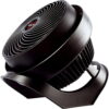 Vornado 12" 733 Large Whole Room Air Circulator Fan, Black