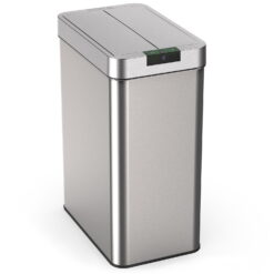 hOmeLabs Automatic Trash Can for Kitchen, Stainless Steel Garbage Can with Sensor Lid, 21 Gallon