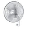 Air King 16" Commercial Grade Oscillating Wall-Mount Fan with Remote, 9650, White