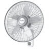 Air King 9850 18" Wall Mount Fan, Oscillating, 3 Speeds, 120V AC, Remote Control