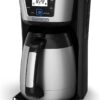 BLACK+DECKER 12-Cup Thermal Coffeemaker, Black Silver, CM2035B
