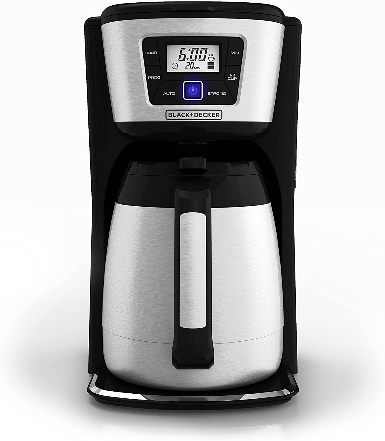  BLACK+DECKER 12-Cup Programmable Coffee Maker, Black: Drip  Coffeemakers: Home & Kitchen