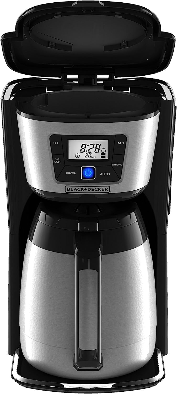 Black Decker 12-cup* Thermal Programmable Coffeemaker