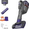 BLACK+DECKER Furbuster Handheld Vacuum for Pets, Cordless, AdvancedClean+, Gray (HHVK515JP07)
