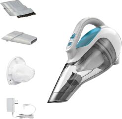 BLACK+DECKER dustbuster Cordless Handheld Vacuum, Flexi Blue/Grey/White (HHVI315JO42)
