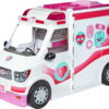 ​Barbie Emergency Vehicle Transforms into Care Clinic with 20+ Pieces