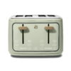 Beautiful 4 Slice Toaster, Sage Green by Drew Barrymore