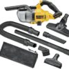 DEWALT 20V Vacuum, Cordless Handheld Vacuum, HEPA, Battery Not Included (DCV501HB), Yellow