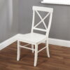 Easton Crossback Chair, White