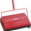Fuller Brush 17052 Electrostatic Carpet & Floor Sweeper - 9" Cleaning Path - Lightweight - Ideal for Crumby Messes - Works On Carpets & Hard Floor Surfaces Red