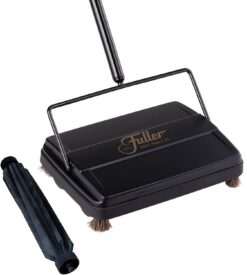 Fuller Brush Electrostatic Carpet & Floor Sweeper with Additional Rubber Rotor - 9