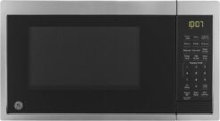 GE Smart Countertop Microwave Oven | Complete with Scan-to-Cook Technology and Wifi-Connectivity | 0.9 Cubic Feet Capacity, 900 Watts | Smart Home & Kitchen Essentials | Stainless Steel